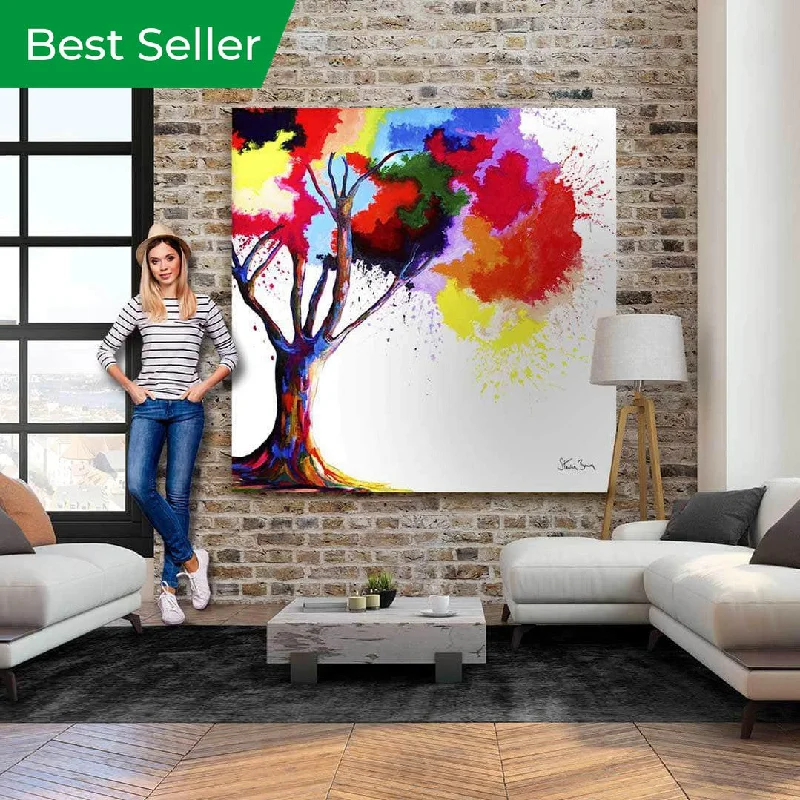 Tree Of Aura - Extra Large Canvas Print