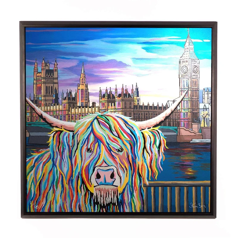 Wee Ben McCoo - Framed Limited Edition Aluminium Wall Art